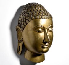 Budha Wall Hanging Head From Bihar
