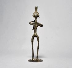 Folk Tribal Art Lord Krishna Playing Drums