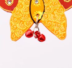 Handmade Wooden Butterfly Wall Hanging - Yellow-Red, Orange-Blue, Pink-Purple, Green-Blue