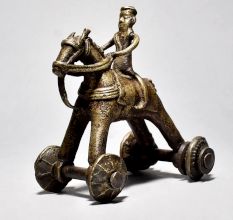 Handcrafted Vintage Horse Rider - MP Art Collectible