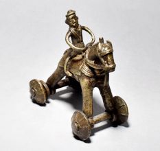 Handcrafted Vintage Horse Rider - MP Art Collectible