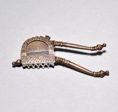 Vintage Brass and Iron Betel Nut Cutter