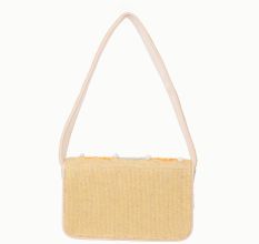 Luxury Colorful Beaded Shoulder Bag with Seashell & Starfish Design