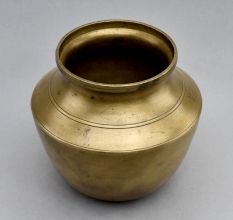Himalayan Art Brass Holy Water Pot