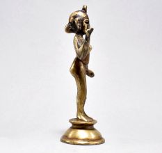 Vintage Brass Hindu Deity Statue