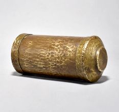 Antique Brass Tobacco and Lime Pot