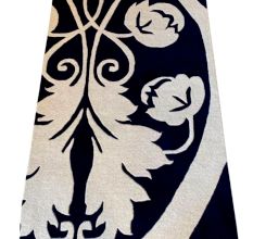 Hand Tufted Floral Wool Rug