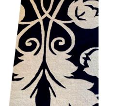 Hand Tufted Floral Wool Rug