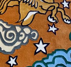 Starry Sky Fantasy Wool Rug