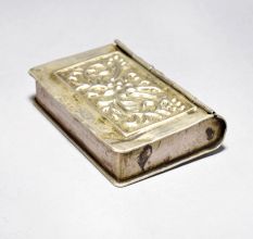 Vintage Carved Brass Cigarette Betel Leaf Box