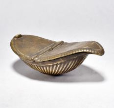 Vintage Brass Shop Box with Lid
