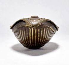 Vintage Brass Shop Box with Lid