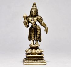 Brass Laxmi Ridhi Siddhi Figure