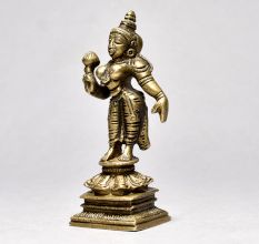 Brass Laxmi Ridhi Siddhi Figure