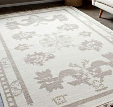Modern Neutral Wool Area Rug