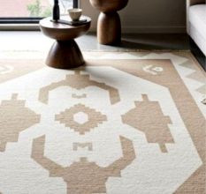 Tribal Design Wool Area Rug