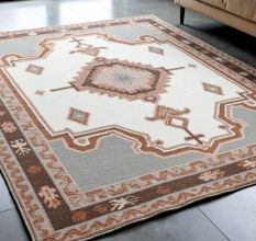 Bohemian Wool Living Room Rug