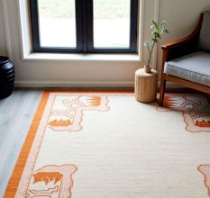 Bohemian Wool Area Carpet
