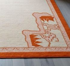 Bohemian Wool Area Carpet