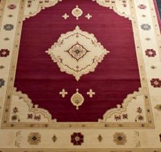 Handknotted Wool Tribal Geometric Rug