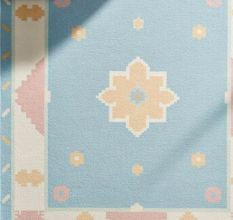 Handmade Geometric Wool Rug