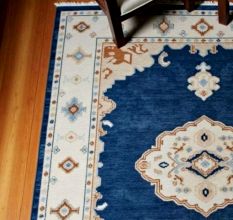 Handknotted Wool Area Rug