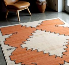 Handwoven Southwestern Kilim Rug
