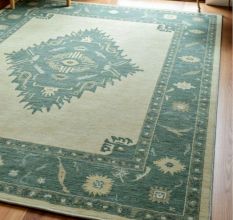 Handknotted Oushak Rug A Cream