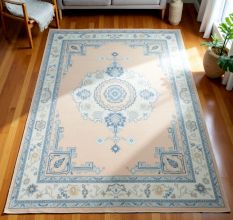 Handknotted Oushak in Wool Rug