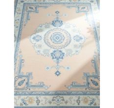 Handknotted Oushak in Wool Rug