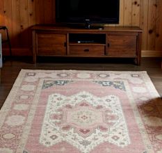 Modern Handknotted Wool Rug Pixel