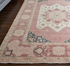 Modern Handknotted Wool Rug Pixel
