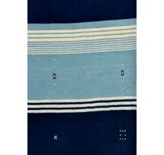 Modern Hand Knotted Trible Wool Rug