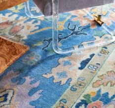 Grey Traditional Handmade Rugs