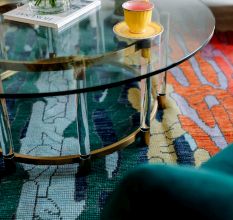 Vintage Oversize Hand Knotted Turkish Rug