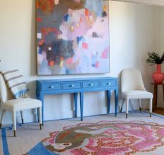 Celeste Pink Turkish Handmade Rug