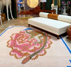 Celeste Pink Turkish Handmade Rug