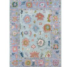 Blythe Turkish Handmade Knotted Rug