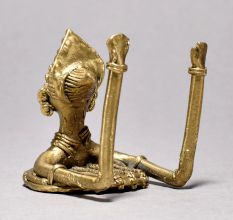 Tribal Art Lady Bust with Long Arms