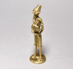 Tribal Woman with Child Figurine