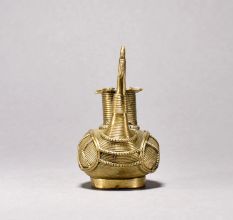Peacock Design Candle and Incense Holder