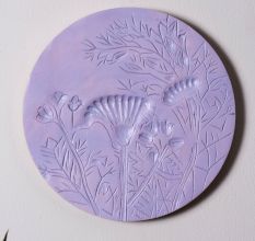 Handcrafted Earthen Wall Plate Set of 6