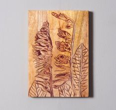 Nature Inspired Wall Plate Set of 8