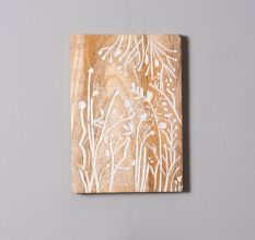 Wooden Charm Wall Plate Set of 4