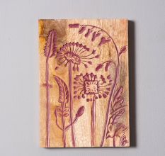 Natures Canvas Wall Plate Set of 4