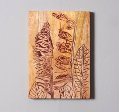 Natures Canvas Wall Plate Set of 4