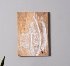 Winters Whisper Wall Plate Set of 4
