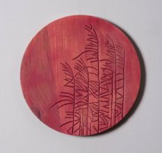 Paradise Bloom Wall Plate Set of 6