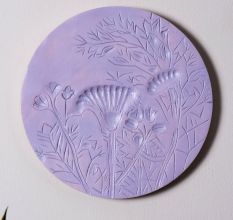Paradise Bloom Wall Plate Set of 6