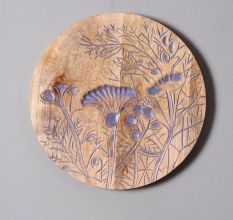 Paradise Bloom Wall Plate Set of 6